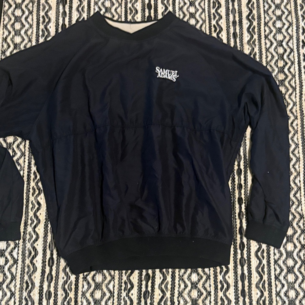 Black Men's Samuel Adams pullover